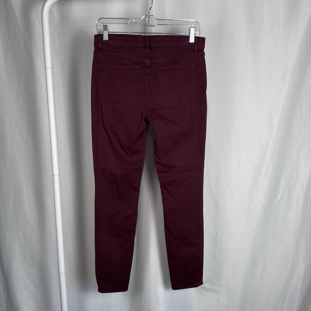 Madewell Women's Skinny Jeans Maroon Size 28x28 Soft and Stretchy - Picture 2 of 3